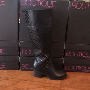 Corkys black knee boots. New in box